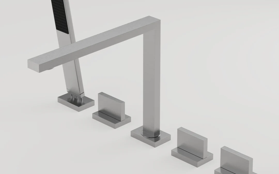 Cuadro Bath Deck Mount