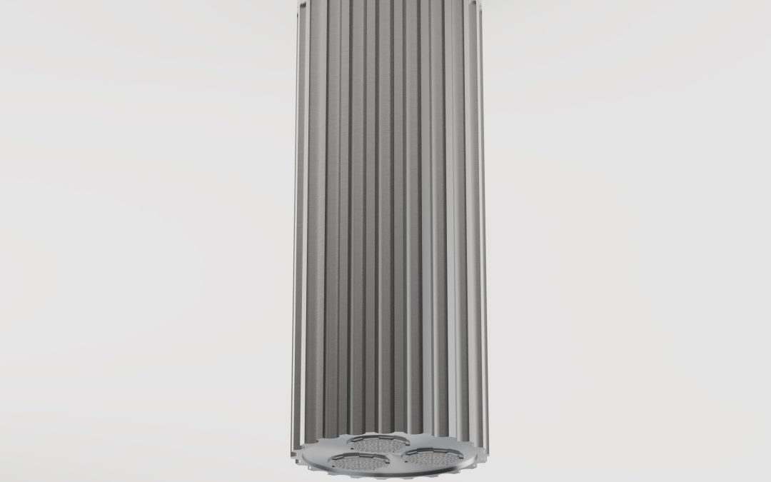 Carbon Trio Shower Fluted