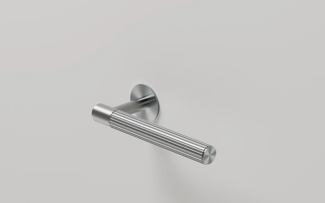 Carbon Door Handle Fluted
